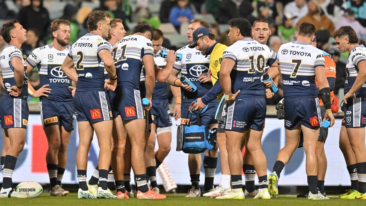 North Queensland Cowboys players.