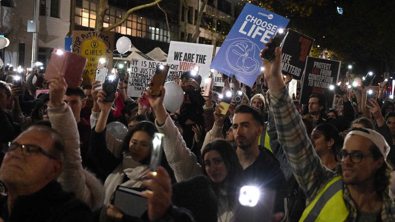 Protest rally in Sydney
