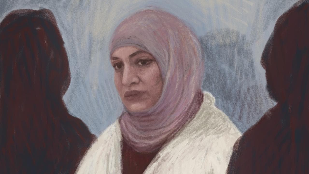 Sketch of Zeinab Ahmad