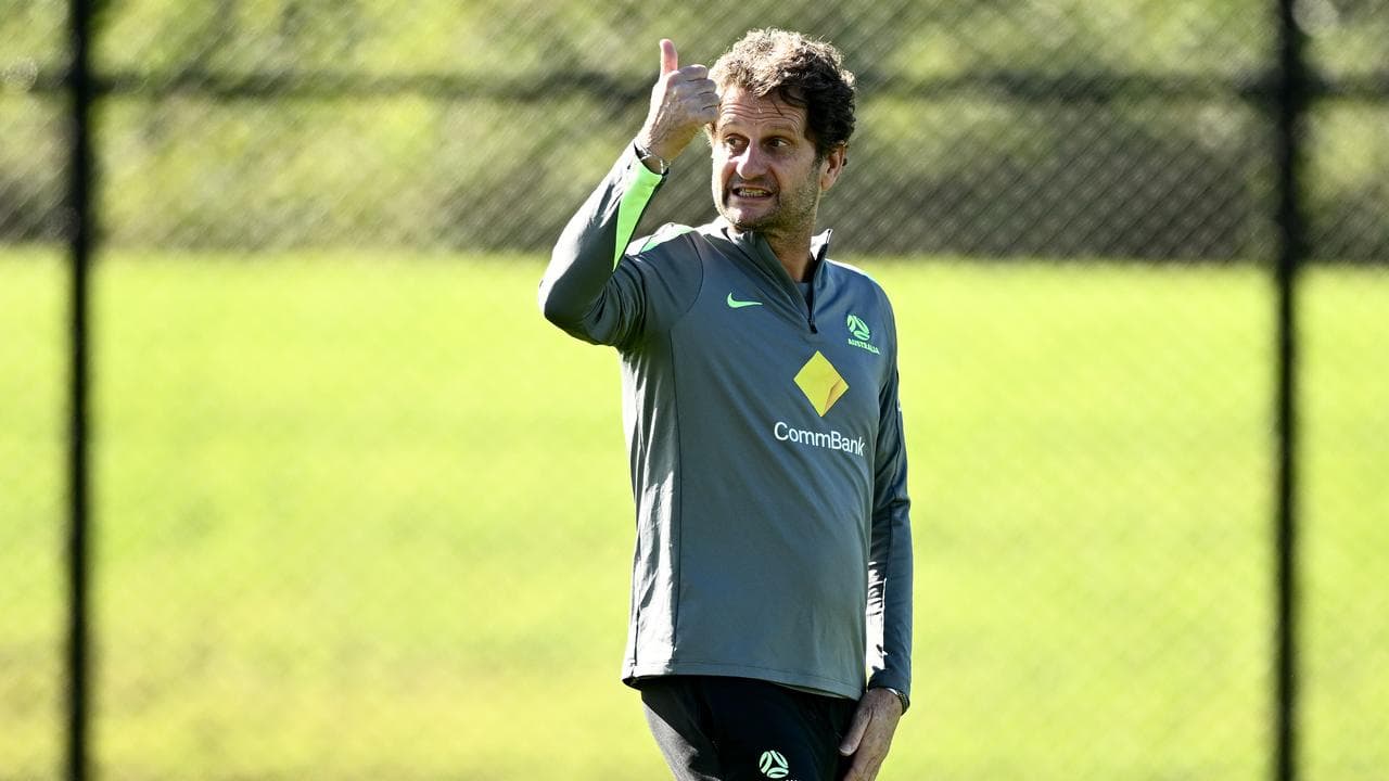 Australian Matildas head coach Joe Montemurro