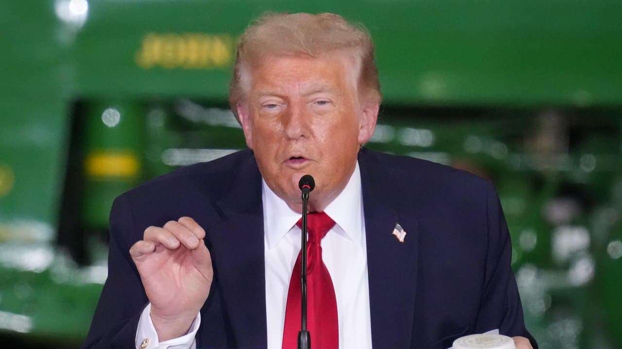 US President Donald Trump