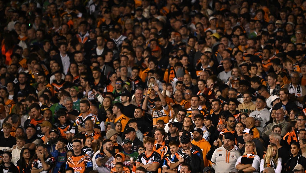 Wests Tigers fans.