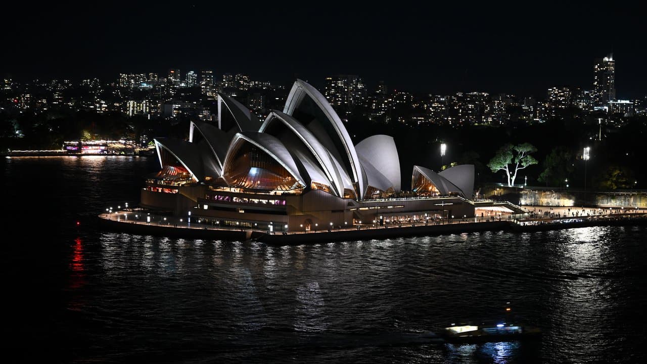 Sydney Opera House at night