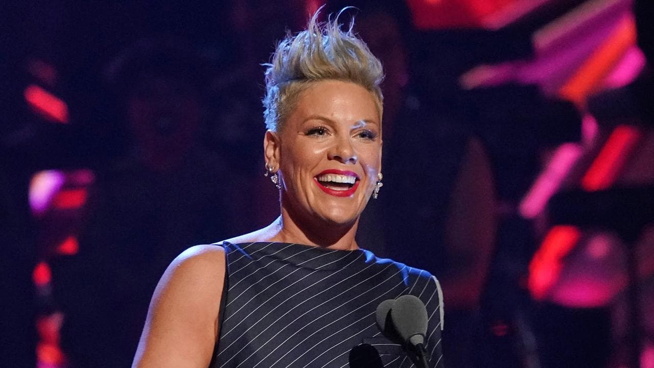 Pop singer Pink
