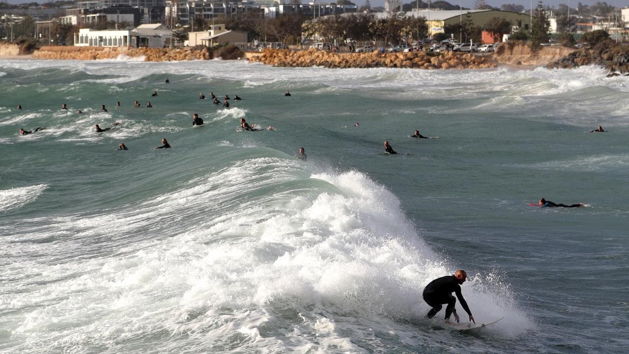 Surfers in WA