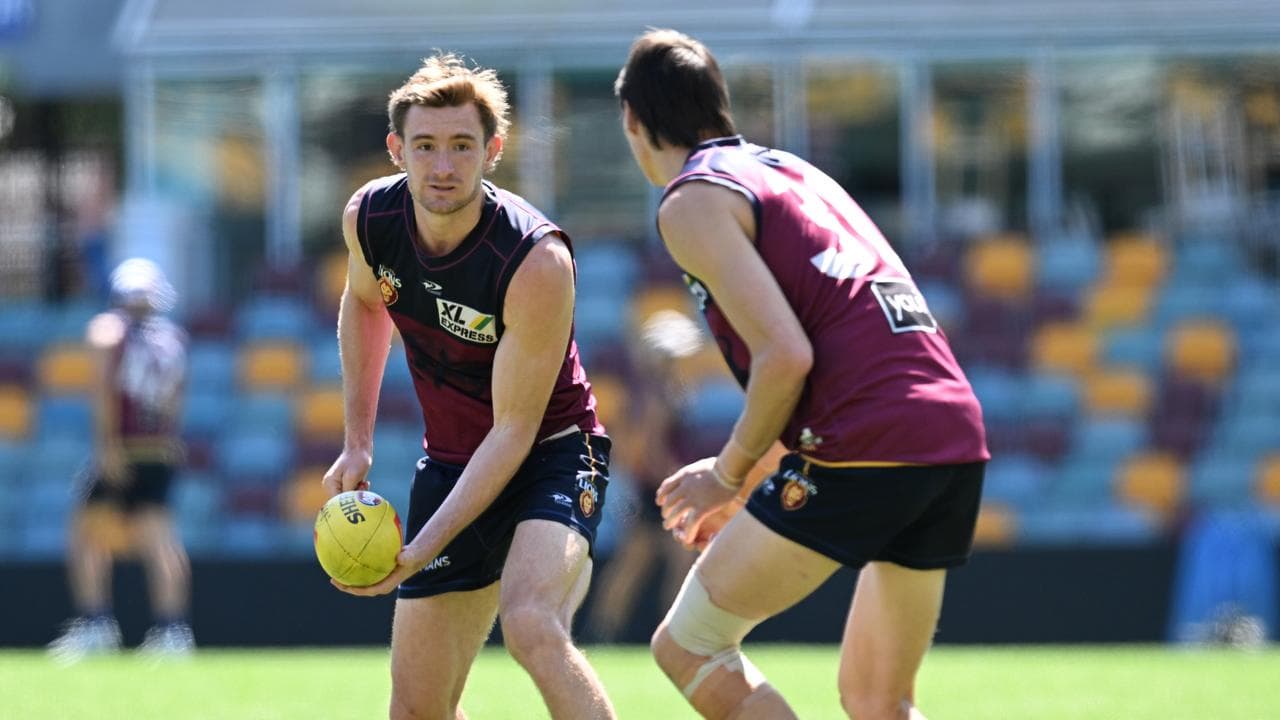 (L-R) Harris Andrews and Eric Hipwood.