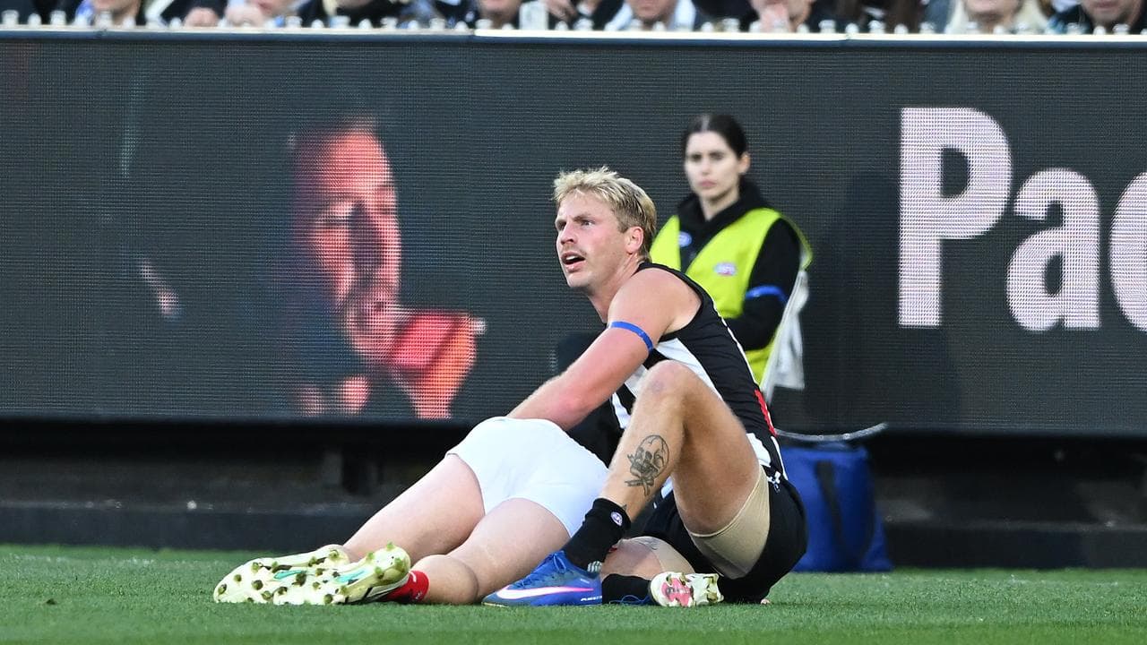 Collingwood's Billy Frampton.