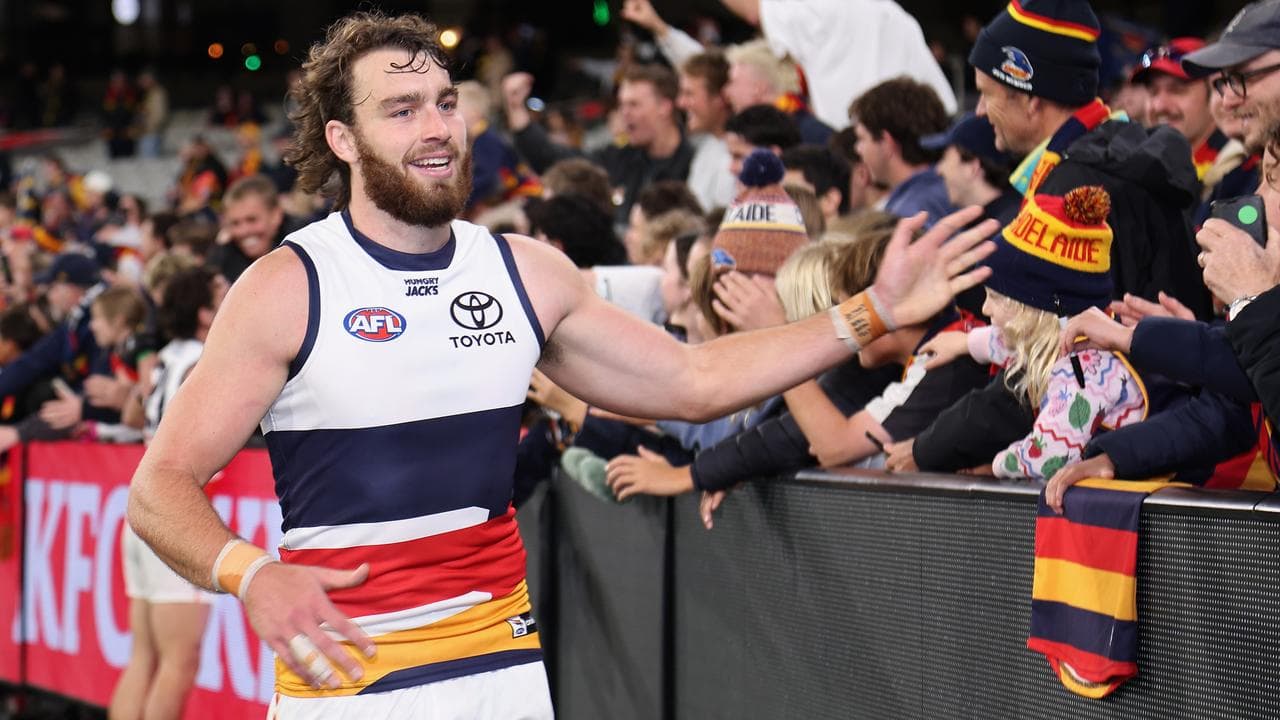 Adelaide will welcome back forward Riley Thilthorpe.