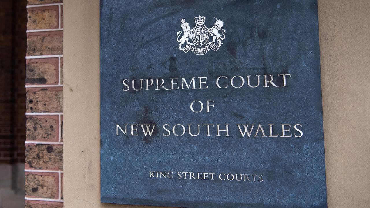 Court signage (file)