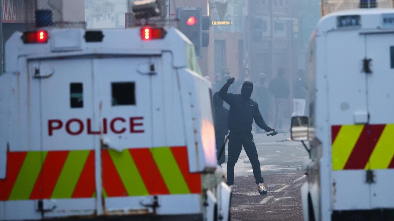 Belfast rioters