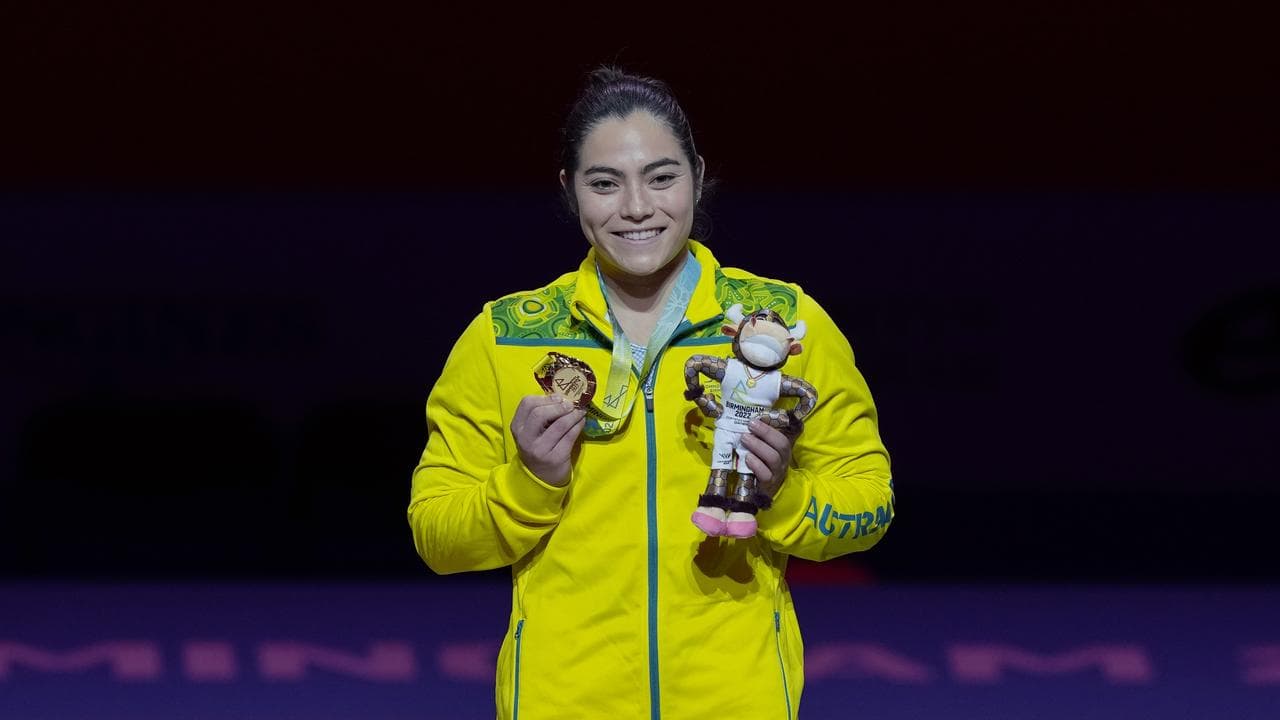 Australian gymnast Georgia Godwin