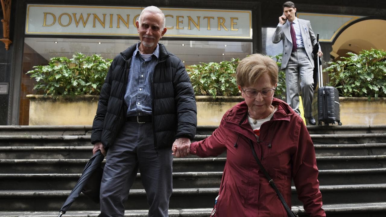 Julie Brandon and husband