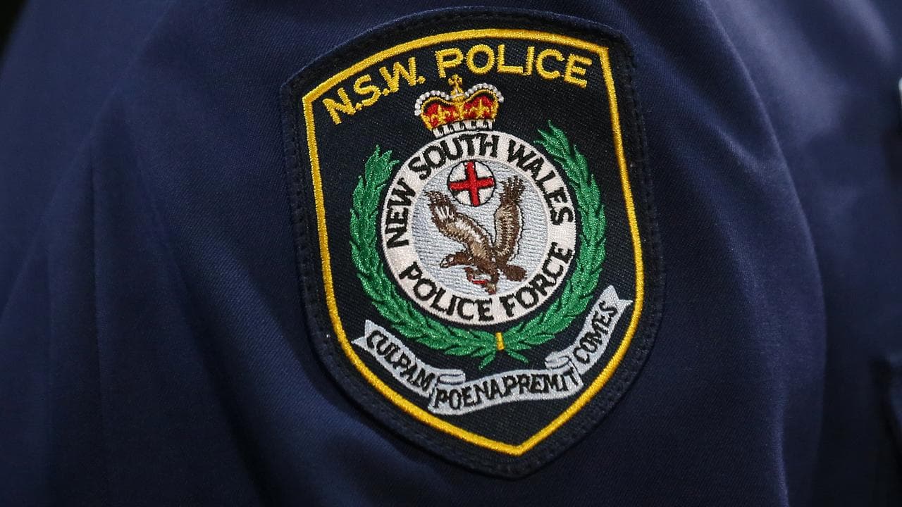 A NSW Police badge (file image)