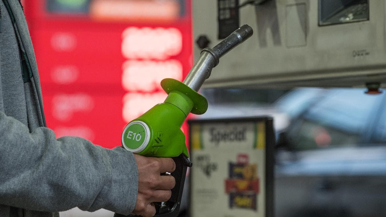 A petrol station in Sydney