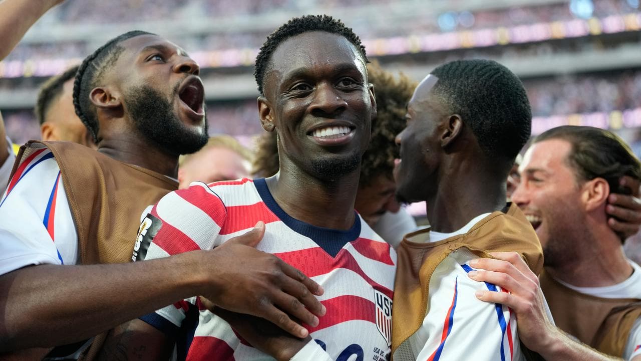 United States' Folarin Balogun,