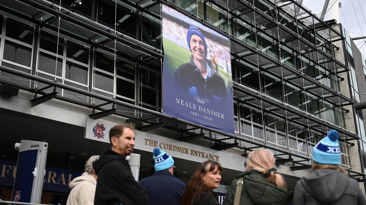 Neale Daniher funeral