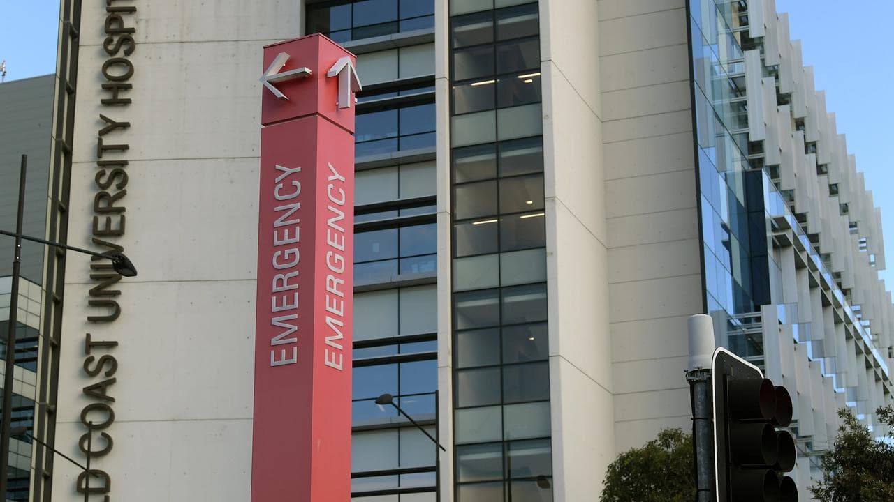 Hospital signage (file)
