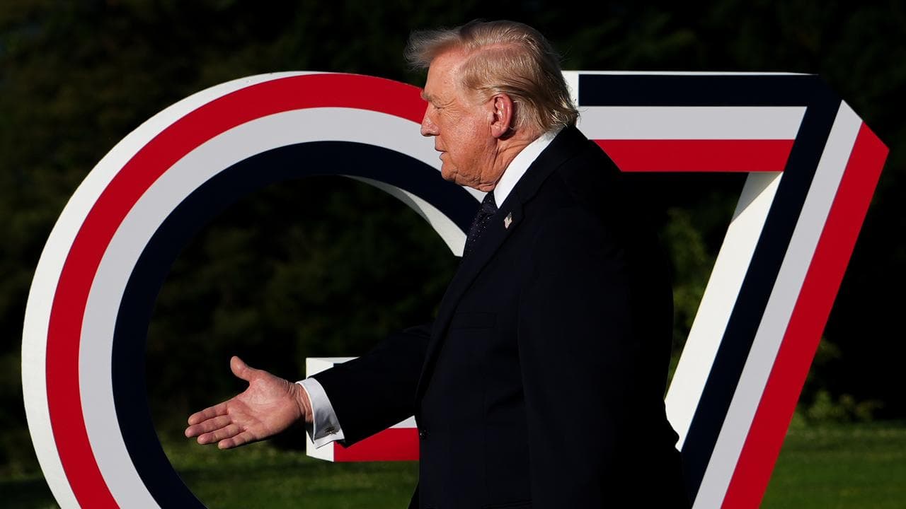 France G7 Summit Trump