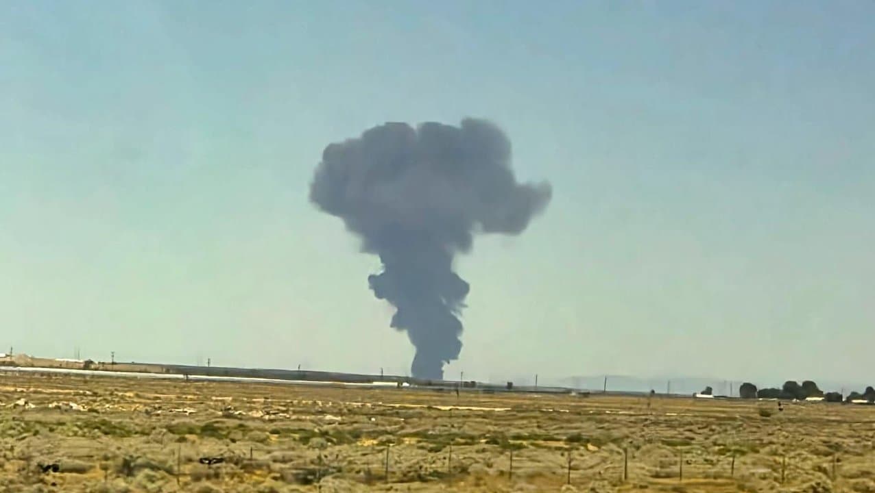 Military Crash California