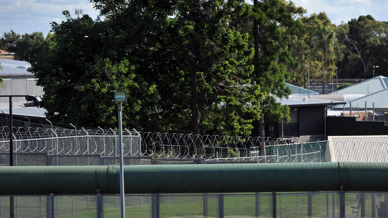 The perimeter fence at a jail (file image)