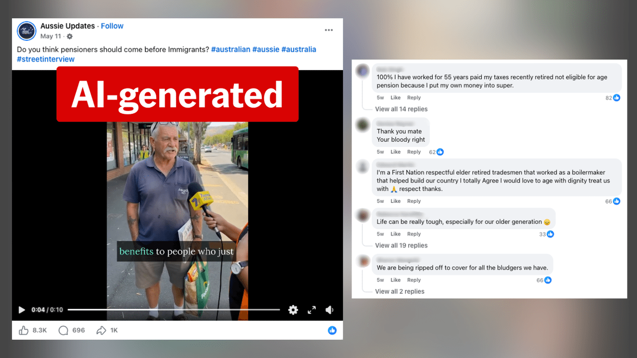 A screenshot of a Facebook post.