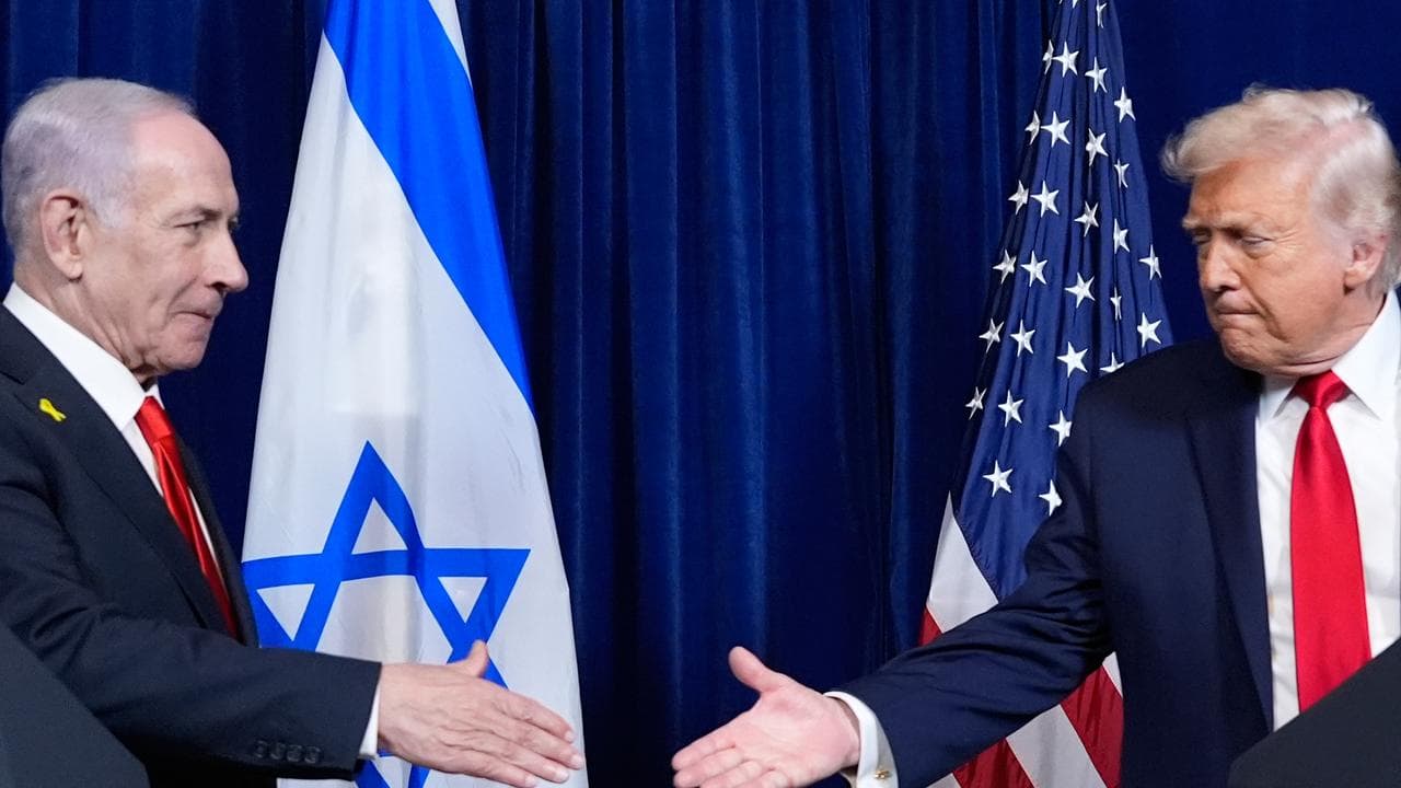 Trump Netanyahu Divisions