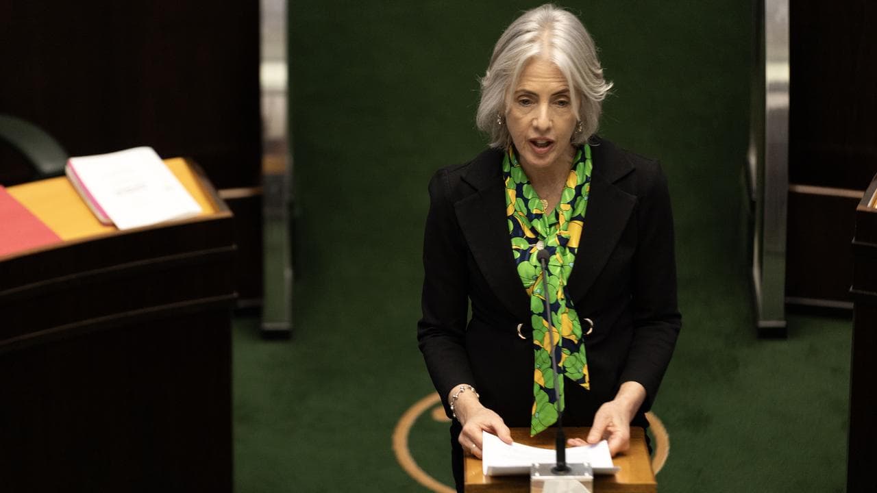 Greens leader Rosalie Woodruff
