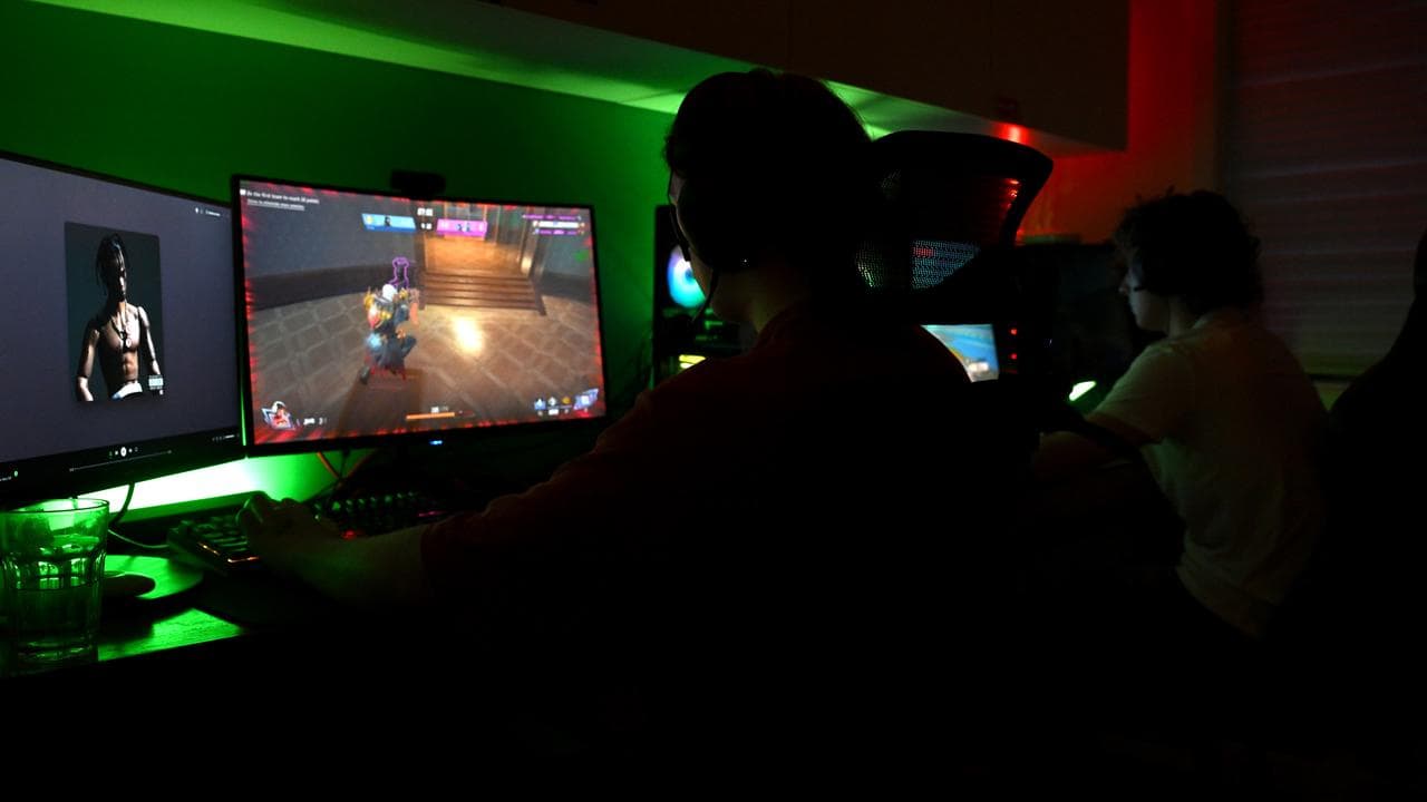 Online gamers (file image(