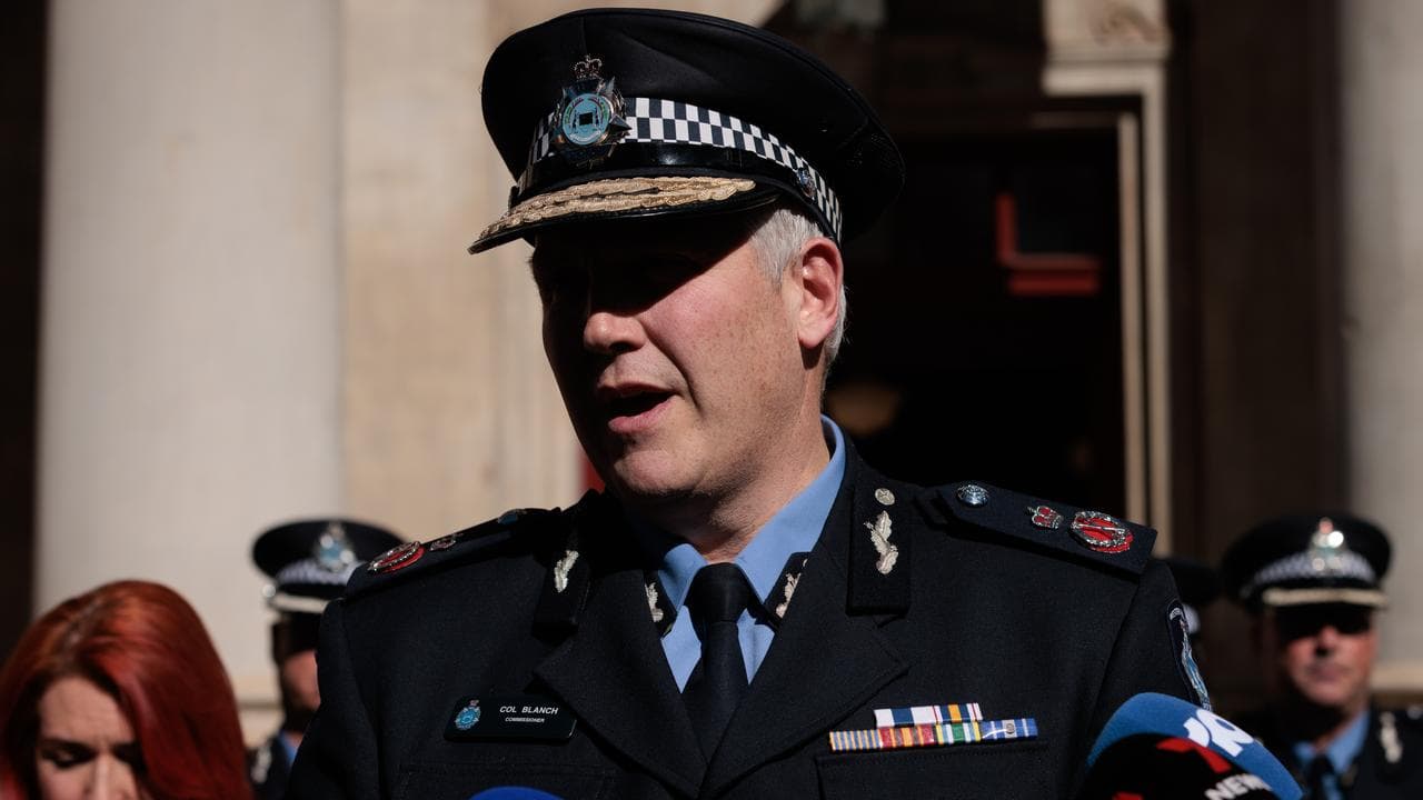 WA Police Commissioner Col Blanch