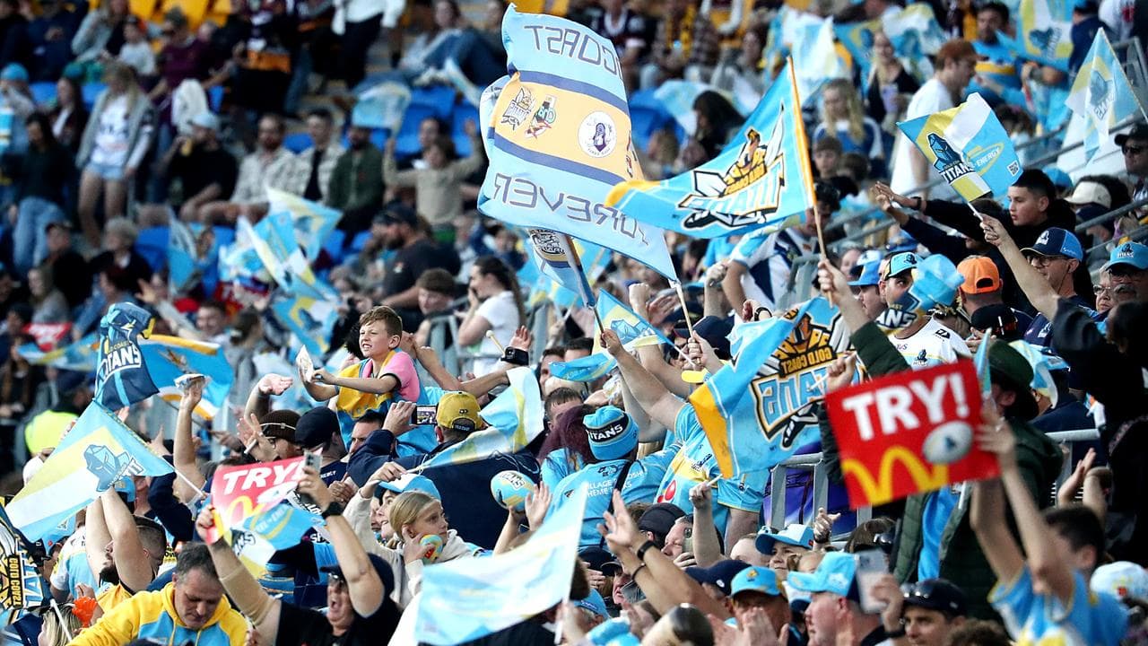 Gold Coast Titans fans.