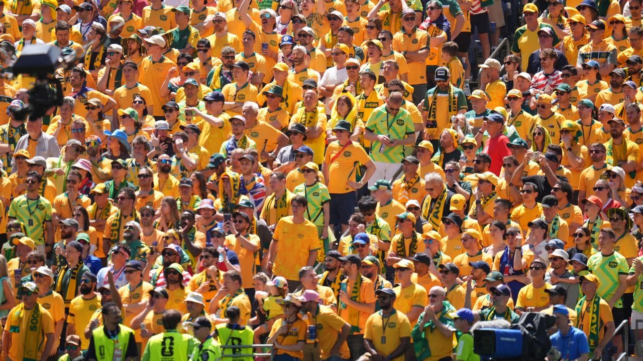 Australia fans.