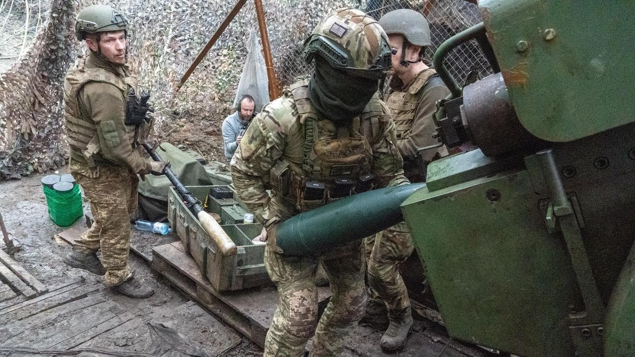 Ukrainian soldiers