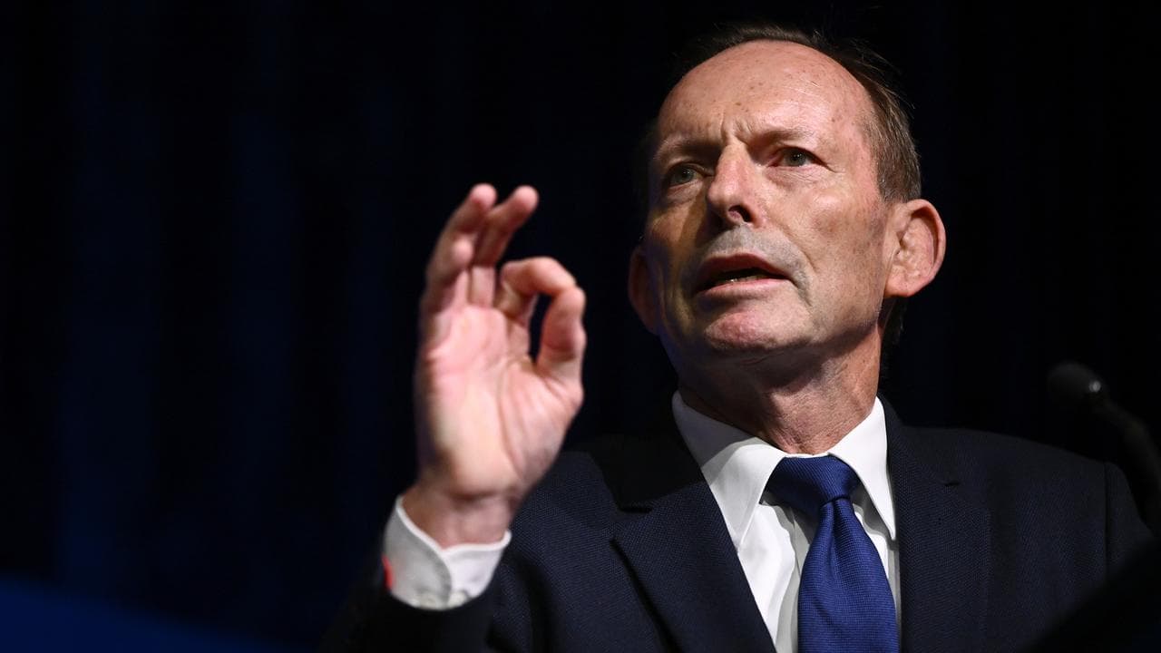 Former prime minister Tony Abbott
