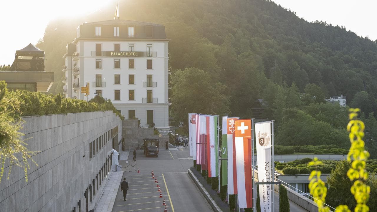 The Palace Hotel of the Buergenstock resort