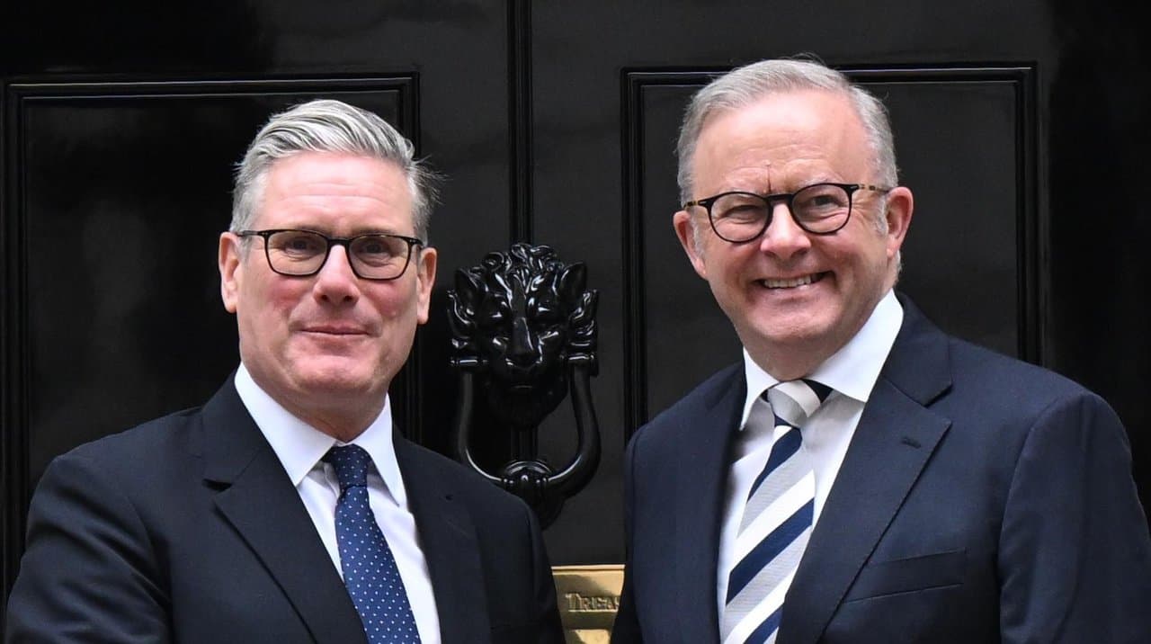 Albanese and Starmer
