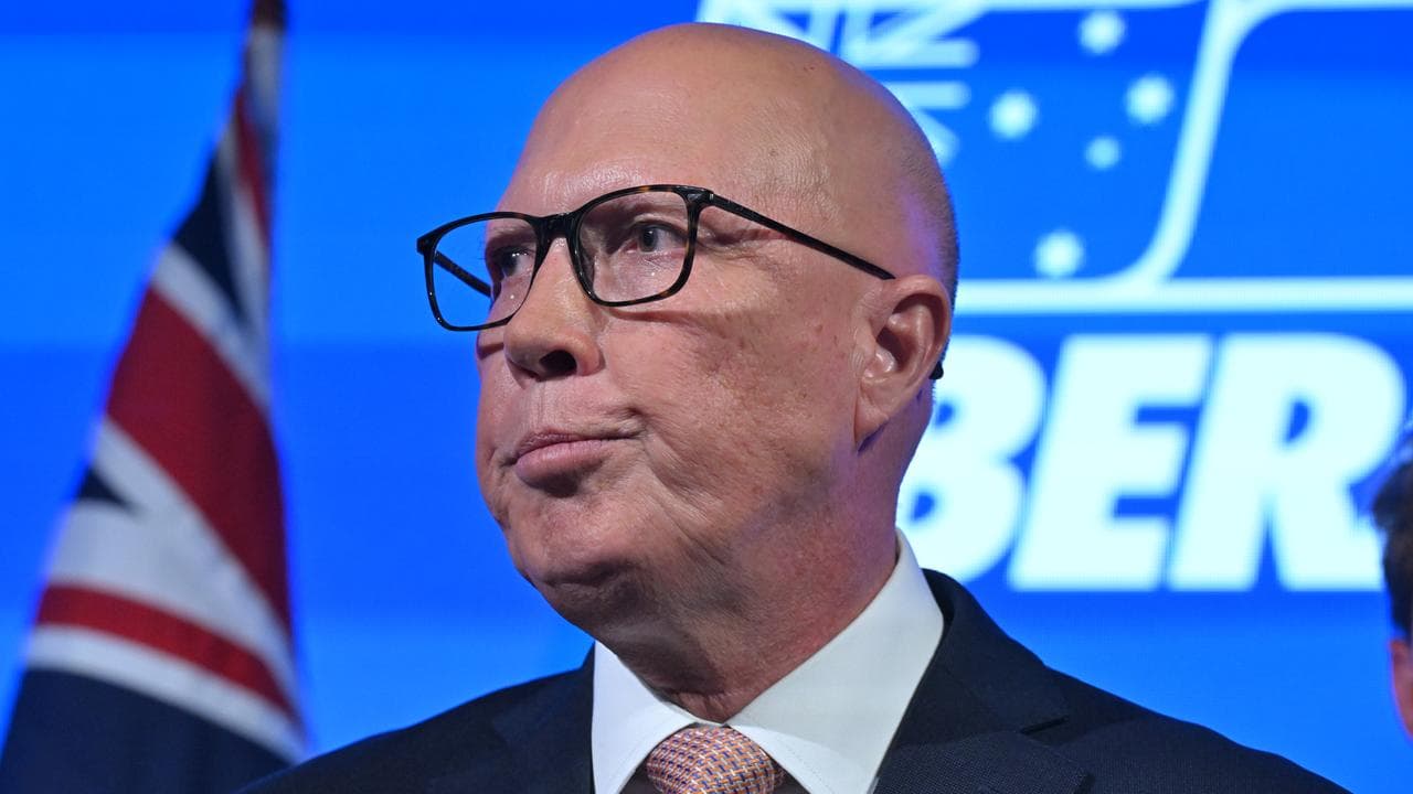 Opposition Leader Peter Dutton during the 2025 Federal Election.