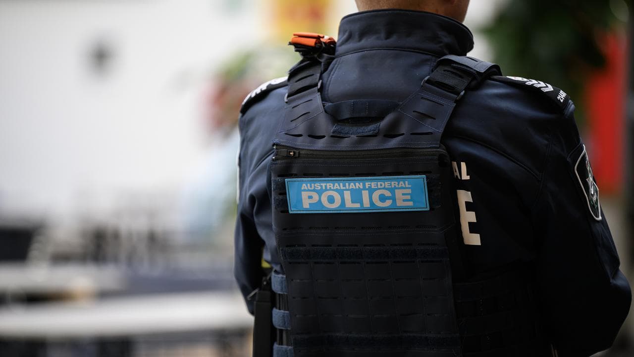 Australian Federal Police at Sydney airport