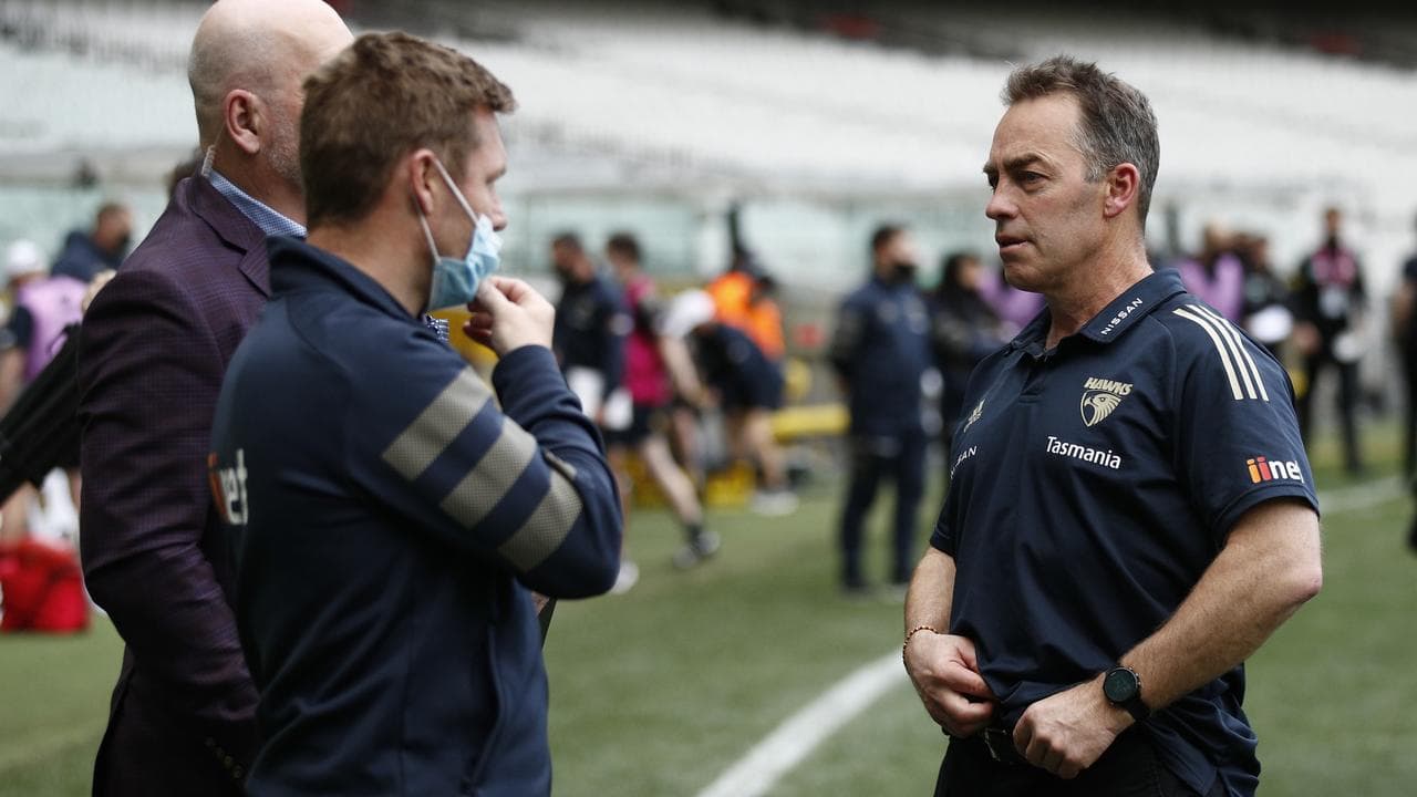 Sam Mitchell took over from Alastair Clarkson in 2021.