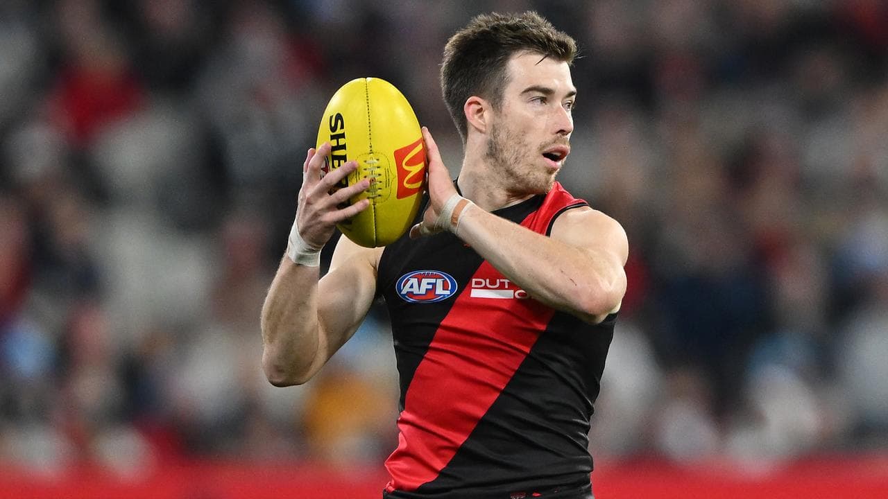 Former Essendon captain Zach Merrett