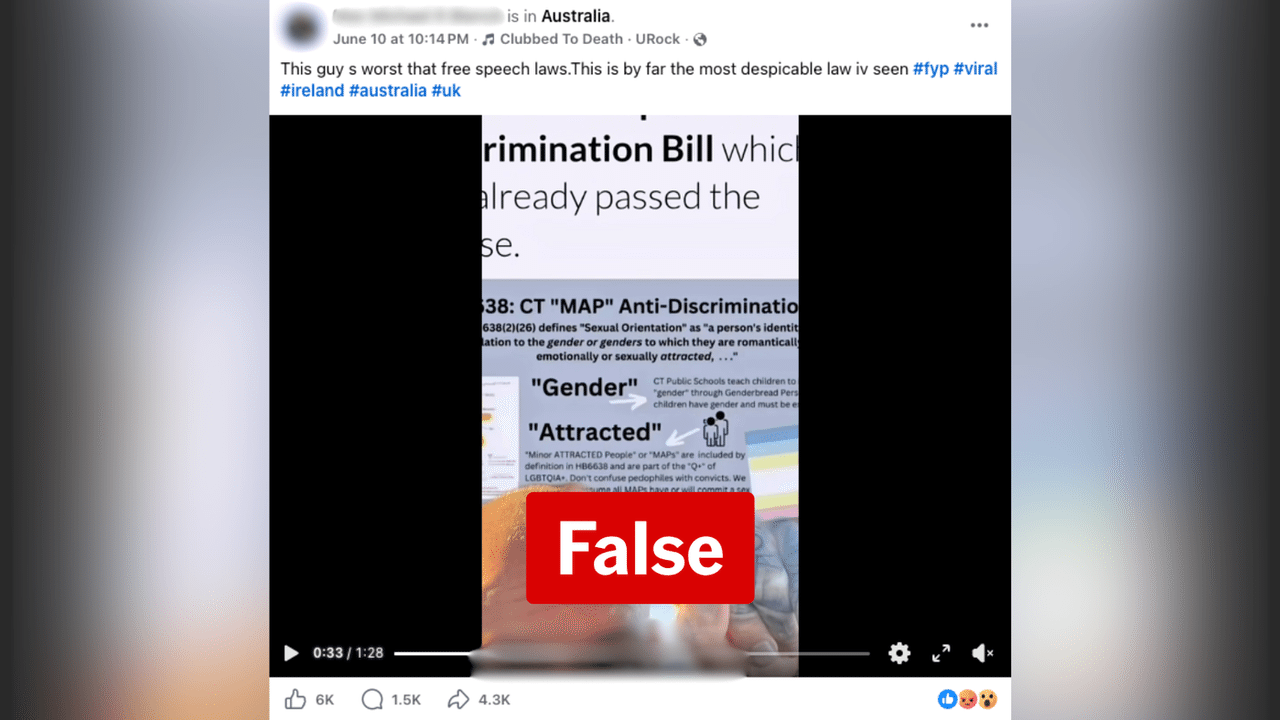 A screenshot of a Facebook post.