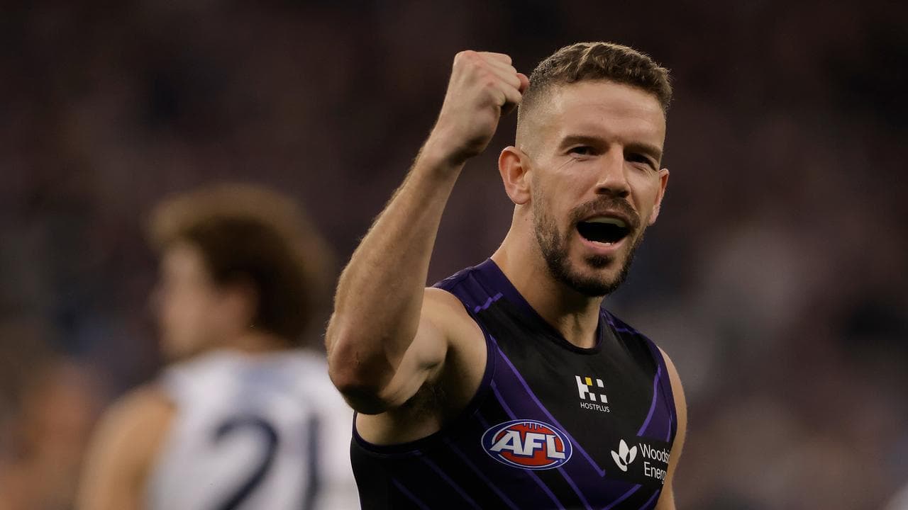Sam Switkowski has been impressed by the Dockers' big men.