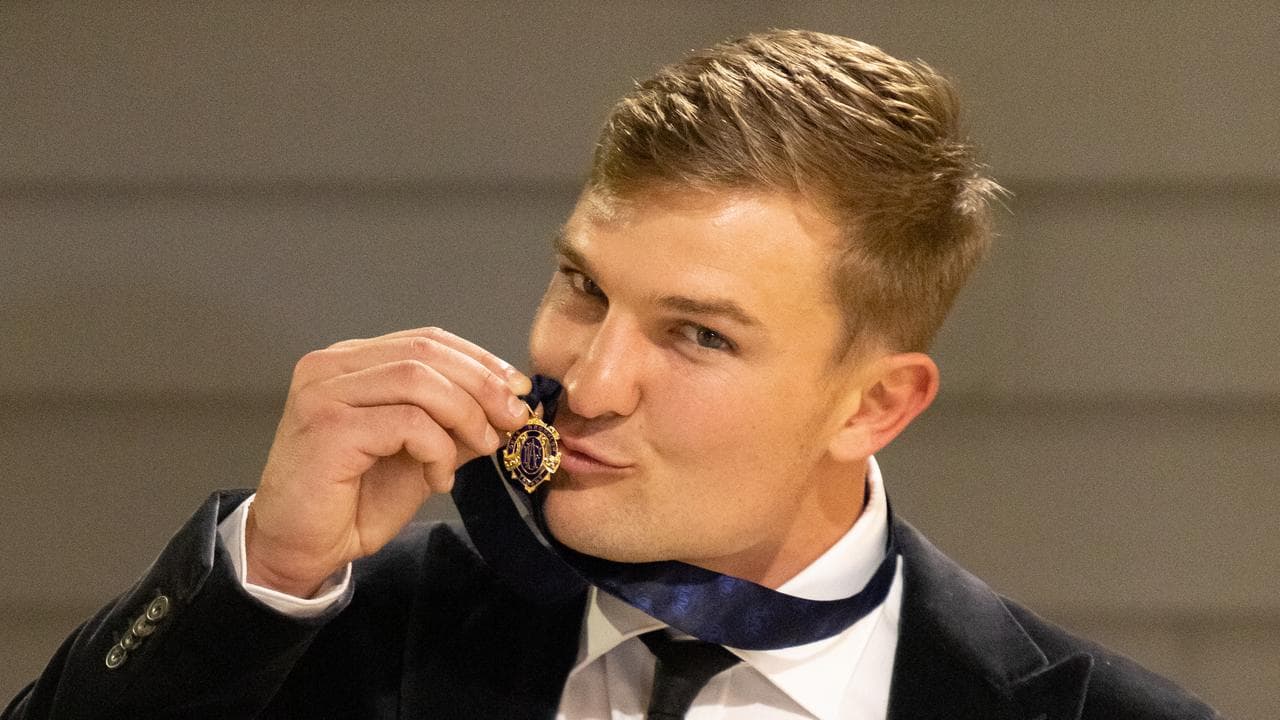Ollie Wines with medal (file)
