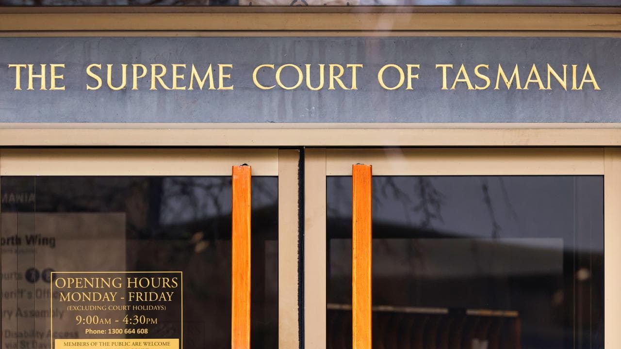 The Supreme Court of Tasmania in Hobart (file image)