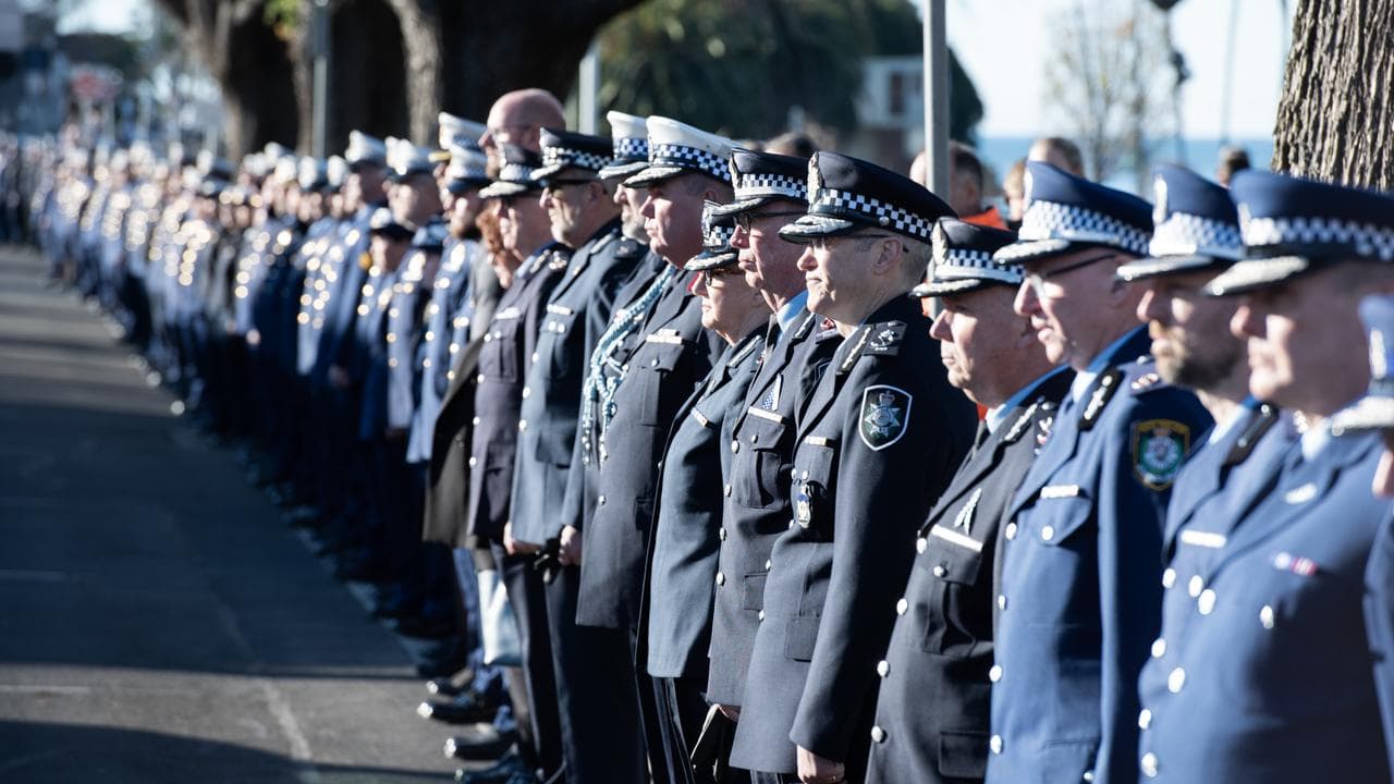 Keith Smith police funeral
