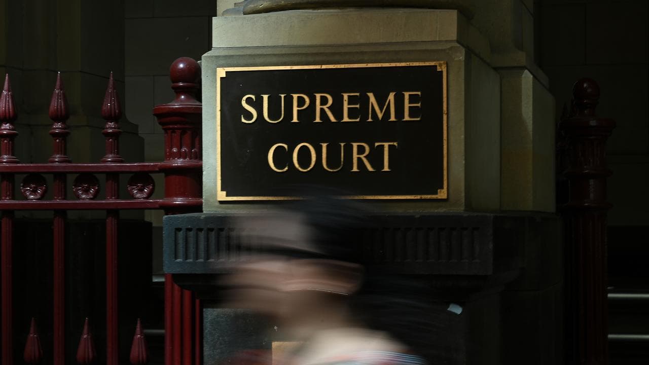 Court signage (file)