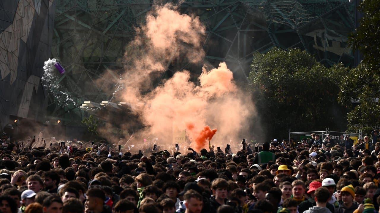 Socceroos fans