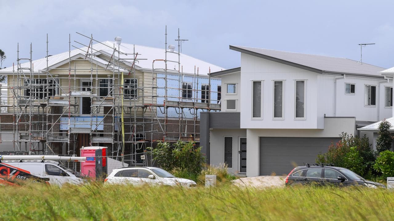 New houses being built (file)