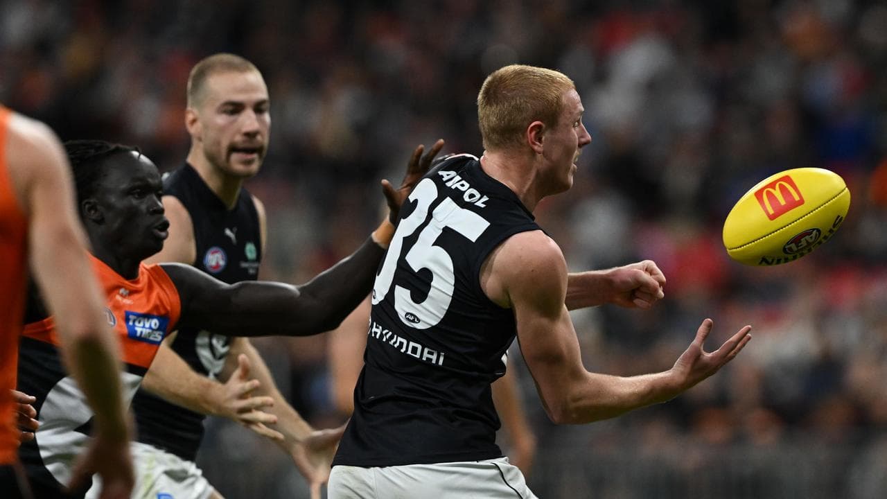Harry Dean has been outstanding in defence for Carlton.