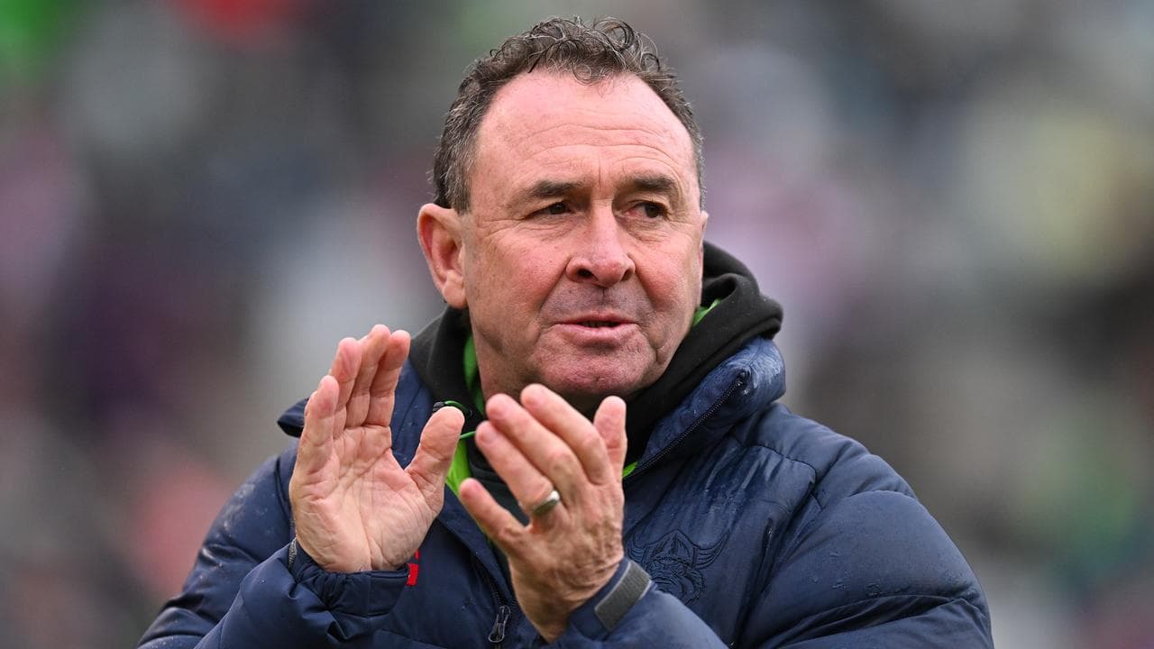Raiders coach Ricky Stuart