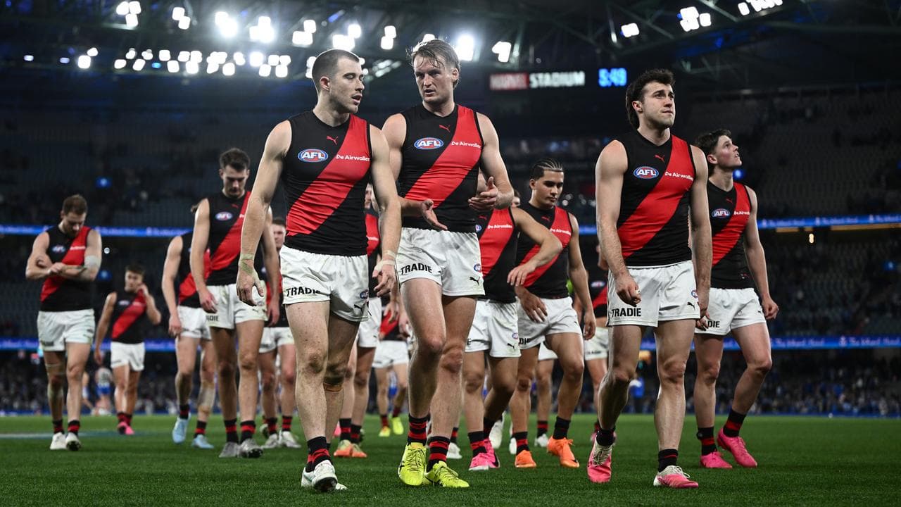 Bombers leave field.
